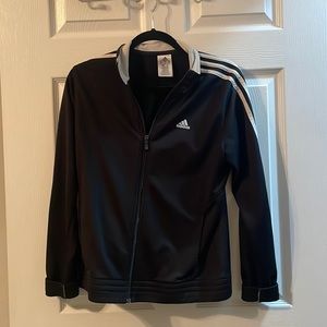 Black Adidas Zip Up